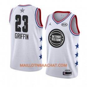 Maillot NBA Detroit Pistons Blake Griffin 23 2019 All-Star Jordan Brand Blanc Swingman - Homme